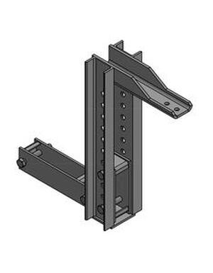 Hanging pawl for shaft platform