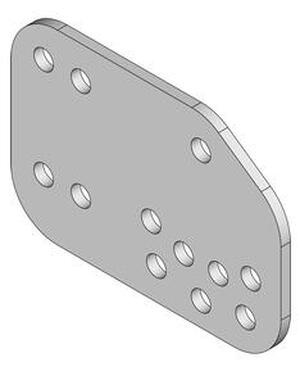 Placa pivotanta