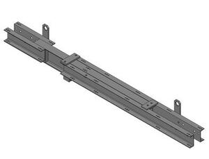 Telescopic shaft beam