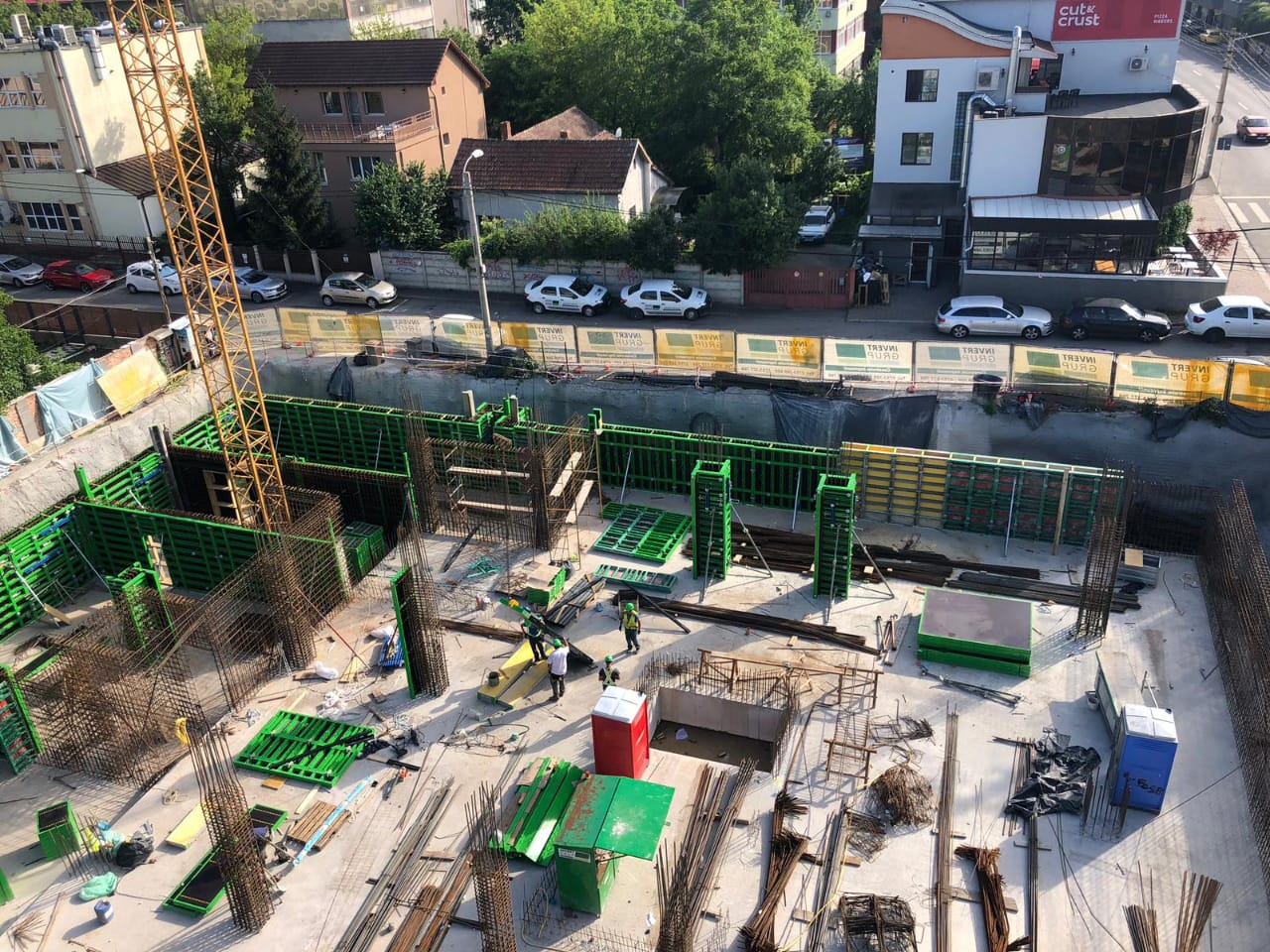 Framed formwork
